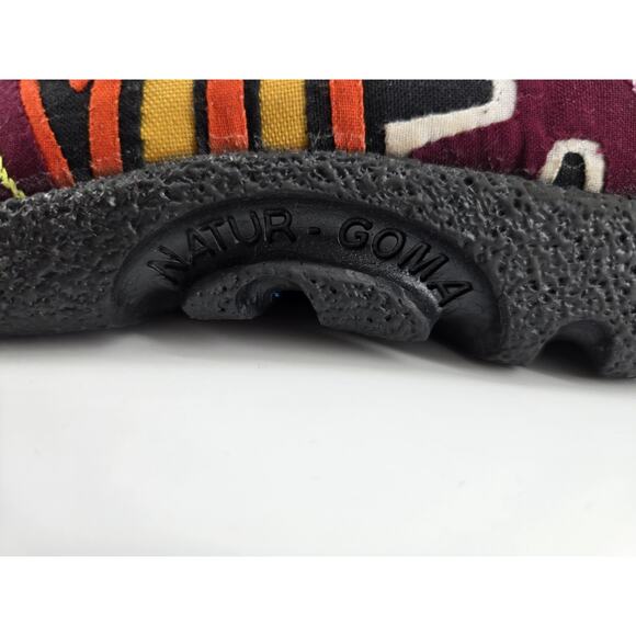 Kuna Prints Molas Art Shoes Vegan Mary Jane Flat Handcrafted Sz 36 US 5.5 - Picture 9 of 9